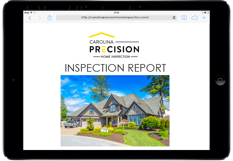 Ipad-Blank HomeGauge CRL Digital Home Inspection Report